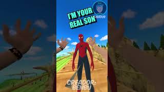 Gregory salva el dia  Spiderman llora xd viral doblaje fypシ fyp spiderman epic animación [upl. by Dnomyar602]