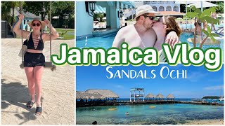 Sandals Ochi Travel Vlog  15 Year Wedding Anniversary Ocho Rios Jamaica [upl. by Sheri821]