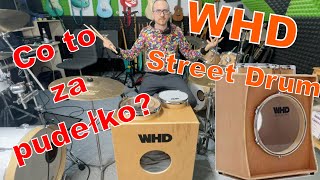 WHD Street Drum  Jedno pudło zamiast całej perkusji [upl. by Nanyk]