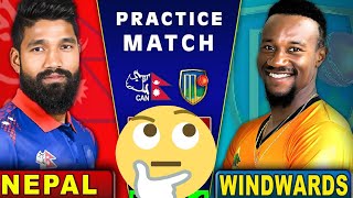 Nepal vs Windwards T20 Cricket  Nepal Cricket News [upl. by Alfredo]