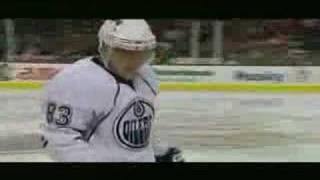 Nasty Hit On Ales Hemsky By Robyn Regehr Nov10 2007 [upl. by Ellsworth928]