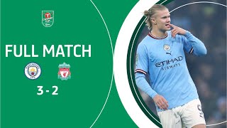 🤯 MANCHESTER CITY V LIVERPOOL CLASSIC Five goal Carabao Cup thriller in full [upl. by Savina]