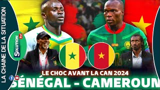 EN DIRECT MATCH AMICALE SÉNÉGAL  CAMEROUN [upl. by Lladnar]