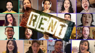 Italian Cast of Rent Perform Seasons of Love Stagioni DAmore  Cast Reunion From Quarantine [upl. by Ania120]