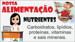 Nossa Alimentação  Nutrientes [upl. by Alfonse]