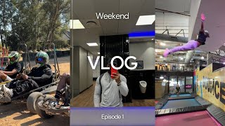 WEEKEND VLOG EP 1 GZ adventures  Bounce Inc  content creation [upl. by Erreip]