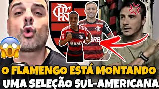 MÍDIA GAÚCHA E MÍDIA DA ARGENTINA TEMEM ESSE NOVO FLAMENGO DE 2024 KKKKK [upl. by Airat]