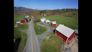 Farm For Sale Vermont Historic Peckham Farm with 100 Acres [upl. by Ahsilram]