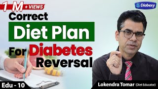 Diet Plan for Diabetes Reversal  Diet Plan for Diabetics to Lose Weight  Diabexy EDU  10 [upl. by Ytoc]