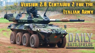 Version 20 of the Centauro 2 for the Italian Army [upl. by Hepsiba]