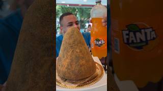 Coxinha de Feijoada de 3kg  Fanta Laranja [upl. by Moskow]