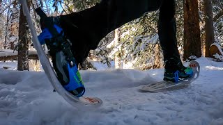 Review of the TSL Symbioz Hyperflex Racing Snowshoes [upl. by Nawram]