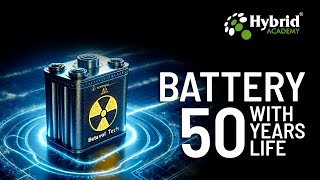 Battery with 50 Years Life battery nuclear nuclearbattery betavolt BV100 nickel63 isotopes [upl. by Novart842]