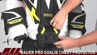 Bauer Pro Goalie Chest Protector [upl. by Hogle988]