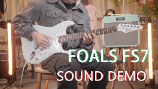 FOALS FS7 Electric Guitars  SOUND DEMO [upl. by Aicitel]