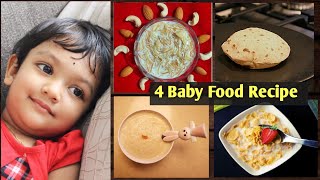 4 Weight Gaining Baby Food Recipe  Samai  Poha  Cornflakes  Suji Recipe  Baby Food [upl. by Ahsasal835]