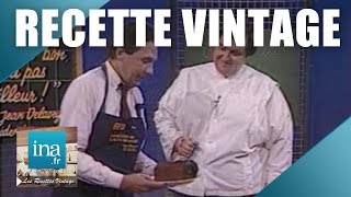 Recette  Tarte au chocolat de Noël  Archive INA [upl. by Os]