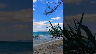 Greece Halkidiki walking tour greek village Afitos sea beach village [upl. by Pris835]