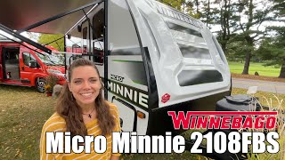 Winnebago Industries TowablesMicro Minnie2108FBS [upl. by Aihcela]