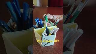 Pen Holder DIY wwpsara [upl. by Jermain]