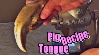 Pig or Cow Tongue Sandwich Meat Recipe [upl. by Berl]