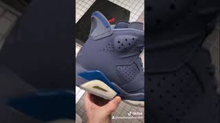 NIKE AIR JORDAN 6 RETRO DIFFUSED BLUE 384664400 previews [upl. by Immaj]