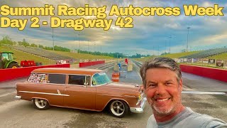 Summit Racing Autocross Week  Day 2 at Dragway 42 [upl. by Eilatam67]