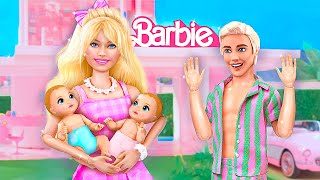 Barbie Doll Baby Set DIY Barbie Hacks How to Make Miniature Crafts [upl. by Annerol30]