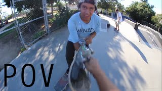 First Time at the Skatepark  POV [upl. by Zampino]