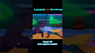 LUCARIO VS GARCHOMP😎 LUCARIO NEON BLADE EDITZ✌️SHORTSPOKEMON [upl. by Peony]