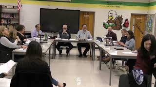 Boonton Township Board of Education Regular Meeting 11152023 [upl. by Parrisch]