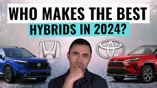 Which Car Brand Makes The Best Hybrids Toyota VS Honda VS The Rest [upl. by Aicilav963]