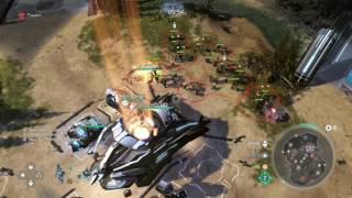 Halo Wars 2  1v1 Decimus Wraith Rush [upl. by Siesser]