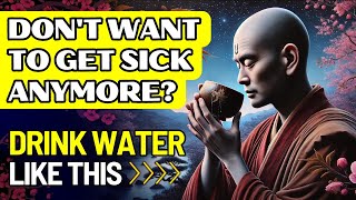 DRINK WATER LIKE THIS AND YOUR BODY WILL REGENERATE ITSELF  ZEN TIPS [upl. by Hebel564]