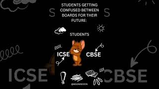 ICSE or CBSE shorts memes students career [upl. by Ok378]