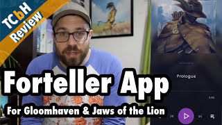 Forteller App  Audio Narration for Gloomhaven amp Jaws of the Lion Review [upl. by Amsaj592]