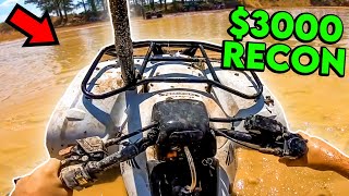 CHEAP FOURWHEELER TAKES OVER MUD BASH [upl. by Leund]