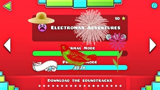 Geometry Dash  Electroman Adventures All Coins [upl. by Artina]