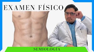 Examen físico ABDOMINAL 👨‍⚕️ lo que debes saber para semiología  Dr Semio [upl. by Taggart]