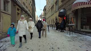 Lviv city center walk [upl. by Duval986]