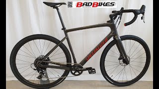 Specialized Diverge Base FACT 8r Carbon SRAM Apex Future Shock Gravel Bike 2021 [upl. by Marti]