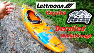 Lettmann Kayaks Rocky quotDetailed Walkthroughquot [upl. by Elfrieda]