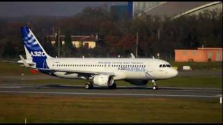 Airbus A320 with Sharklets [upl. by Airetnahs]