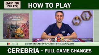 Cerebria  Changes for the full game from Gaming Rules [upl. by Cliffes]