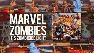 Marvel Zombies Review Its Zombicide Light Edition [upl. by Remington]