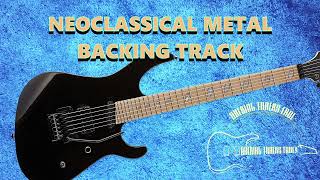 Neoclassical Metal Backing Track  C minor 153 BPM [upl. by Morrie]