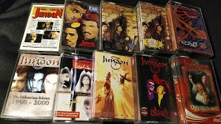 Junoon Pakistani Rock band audio cassettes collection Pakistani pop audio cassettes [upl. by Shevlo]