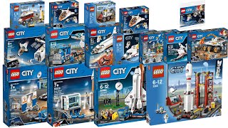 All LEGO City Space Sets 20112019 CompilationCollection Speed Build [upl. by Jeunesse340]