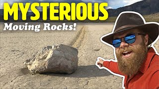 How these MYSTERIOUS Rocks Move  The Racetrack Playa Death Valley [upl. by Saville164]