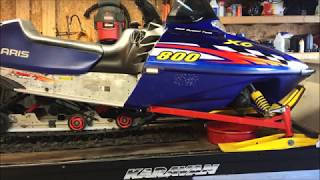 Project Sled Update 8  2001 Polaris XC800 Suspension Installation [upl. by Hasheem]